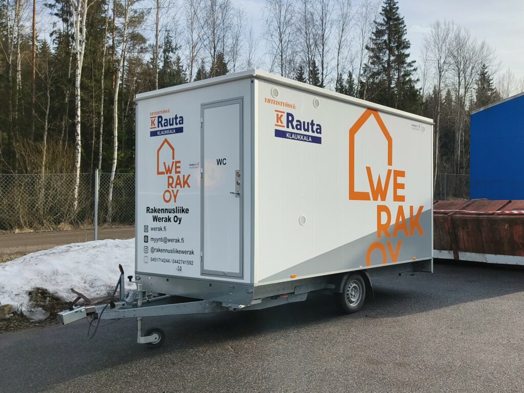 Taukovaunun teippaukset, Werak Oy